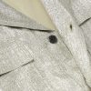 Camp-Collar Lamé Shirt - CU