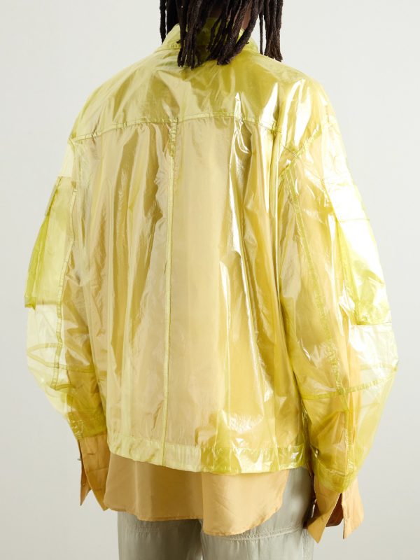 Crinkled-Nylon Field Jacket - BK Crinkled-Nylon Field Jacket - BK