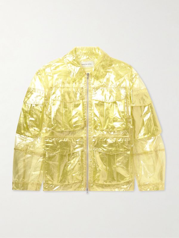 Crinkled-Nylon Field Jacket Crinkled-Nylon Field Jacket