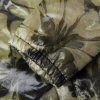 Padded Floral-Print Organza Coach Jacket - E1