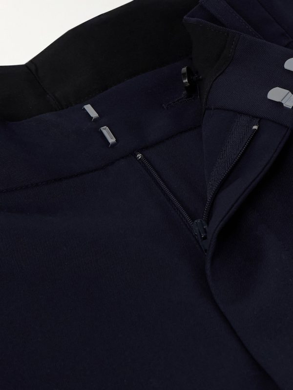 Wide-Leg Pleated Wool-Twill Cargo Trousers - E1 Wide-Leg Pleated Wool-Twill Cargo Trousers - E1
