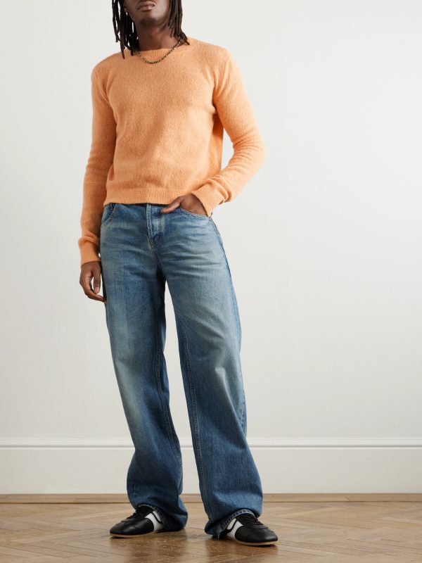 Slim-Fit Alpaca-Blend Sweater - OU