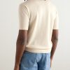 Slim-Fit Merino Wool Polo Shirt - BK Slim-Fit Merino Wool Polo Shirt - BK