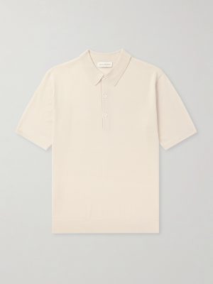 Slim-Fit Merino Wool Polo Shirt Slim-Fit Merino Wool Polo Shirt