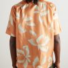 Camp-Collar Floral-Print Silk-Twill Shirt - BK