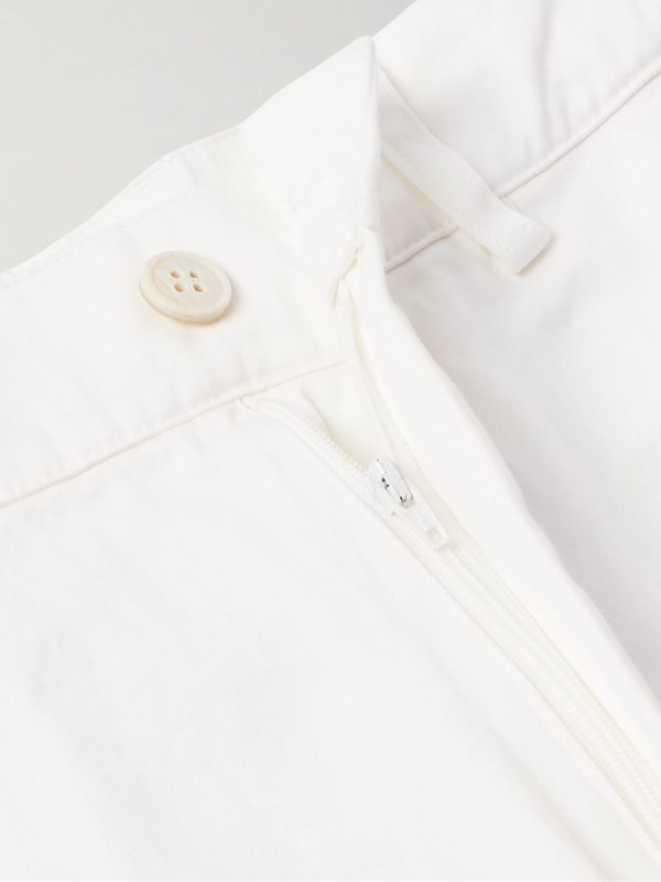 Straight-Leg Cotton Trousers - E1 Straight-Leg Cotton Trousers - E1