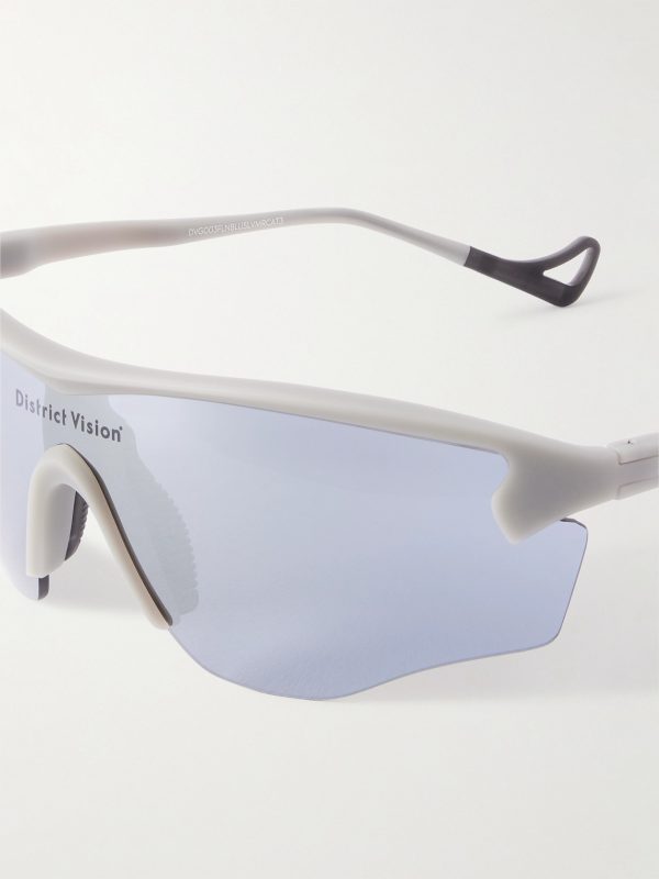 Junya Racer D-Frame Polycarbonate Sunglasses - CU Junya Racer D-Frame Polycarbonate Sunglasses - CU