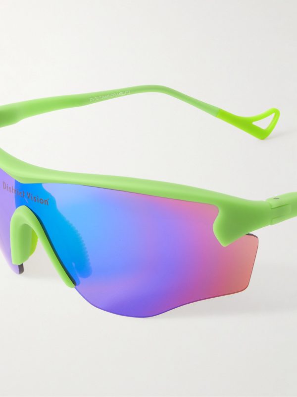 Junya Racer D-Frame Polycarbonate Sunglasses - CU Junya Racer D-Frame Polycarbonate Sunglasses - CU