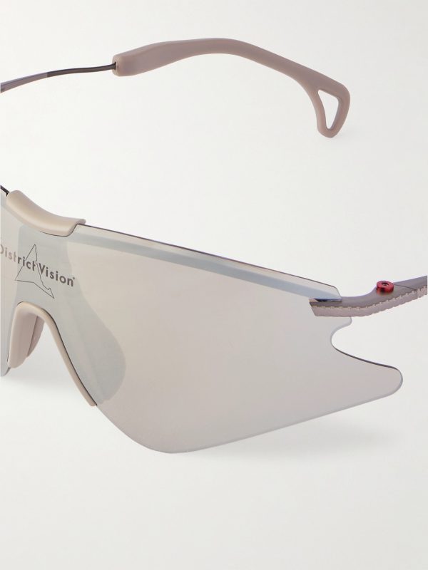 + ROA Kohei Aero Blade Ti D-Frame Polycarbonate and Titanium Running Sunglasses - CU