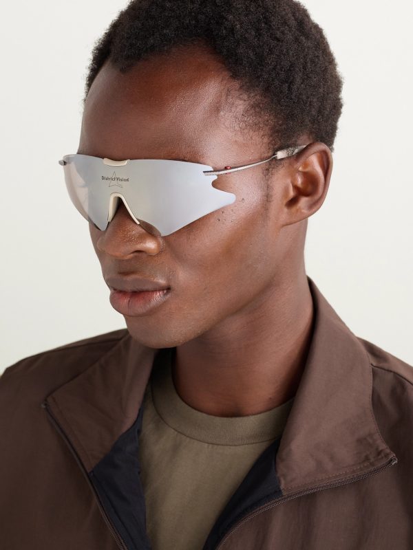 + ROA Kohei Aero Blade Ti D-Frame Polycarbonate and Titanium Running Sunglasses - OU