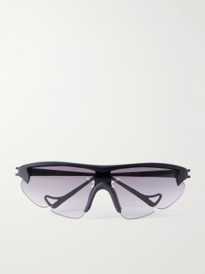 + POST ARCHIVE FACTION Junya Racer D-Frame Polycarbonate and Titanium Sunglasses + POST ARCHIVE FACTION Junya Racer D-Frame Polycarbonate and Titanium Sunglasses