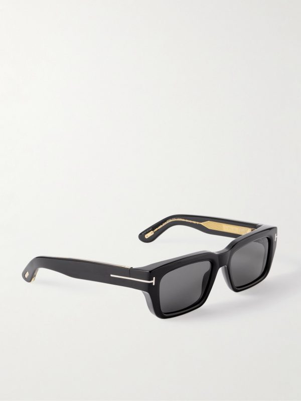 Icon Rectangular-Frame Tortoiseshell Acetate Sunglasses - FR Icon Rectangular-Frame Tortoiseshell Acetate Sunglasses - FR