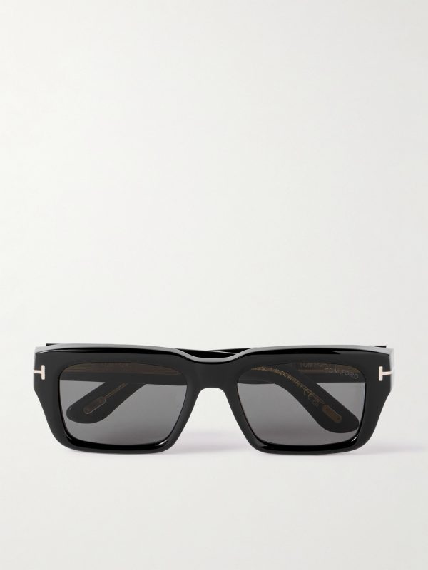Icon Rectangular-Frame Tortoiseshell Acetate Sunglasses Icon Rectangular-Frame Tortoiseshell Acetate Sunglasses