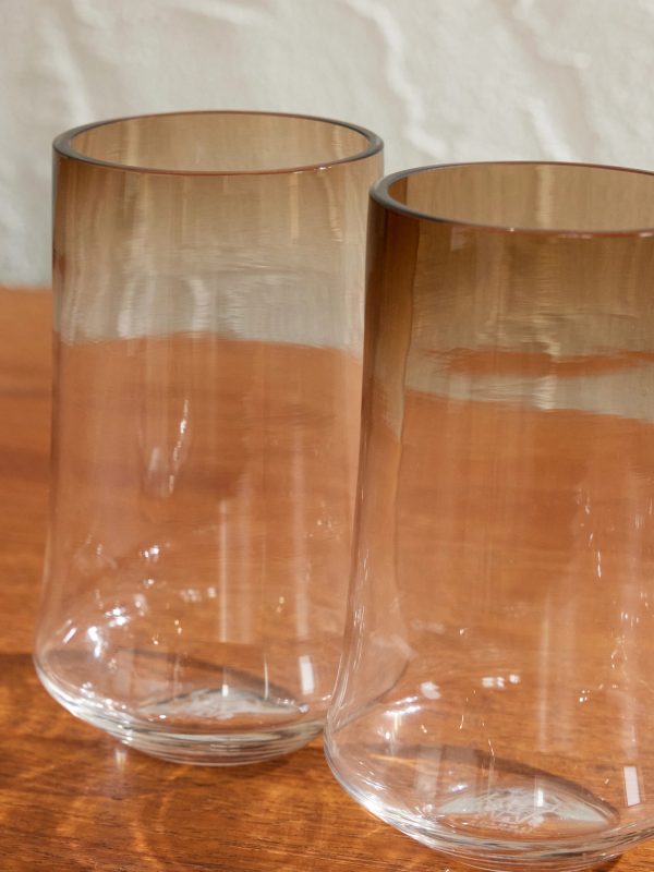Set Of Two Murano Glass Tumblers - CU