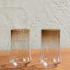 Set Of Two Murano Glass Tumblers