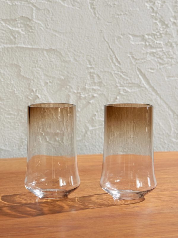 Set Of Two Murano Glass Tumblers