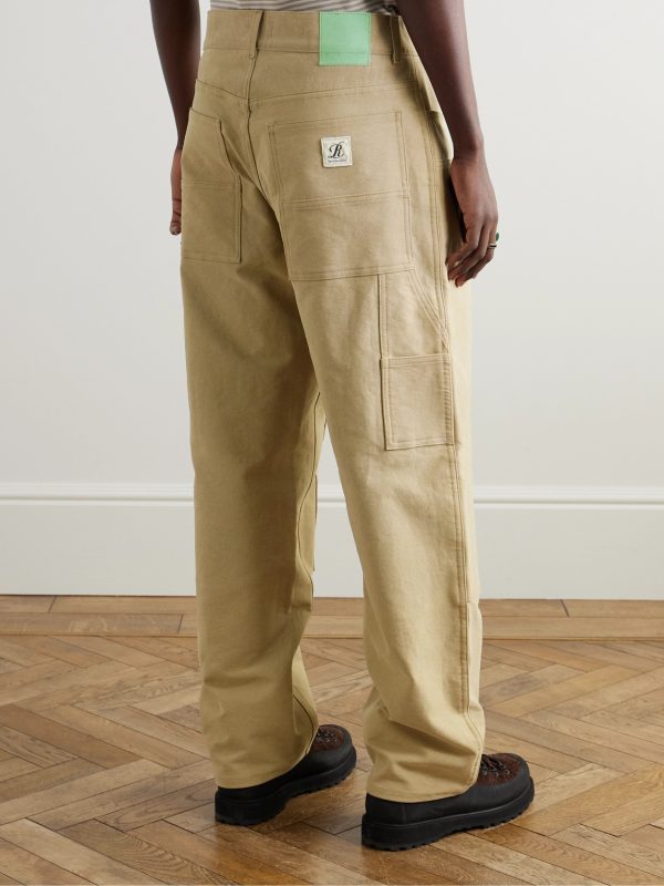 + RSVP GALLERY Ewing Straight-Leg Cotton-Twill Carpenter Trousers - BK + RSVP GALLERY Ewing Straight-Leg Cotton-Twill Carpenter Trousers - BK