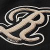 + RSVP GALLERY Logo-Appliquéd Leather-Trimmed Wool-Blend Felt Varsity Jacket - CU + RSVP GALLERY Logo-Appliquéd Leather-Trimmed Wool-Blend Felt Varsity Jacket - CU