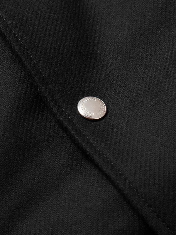 + RSVP GALLERY Logo-Appliquéd Leather-Trimmed Wool-Blend Felt Varsity Jacket - E1 + RSVP GALLERY Logo-Appliquéd Leather-Trimmed Wool-Blend Felt Varsity Jacket - E1