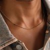 18-inch 14-Karat Gold Ball Chain Necklace - FR 18-inch 14-Karat Gold Ball Chain Necklace - FR