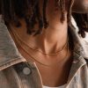20-inch 14-Karat Gold Ball Chain Necklace - E1 20-inch 14-Karat Gold Ball Chain Necklace - E1