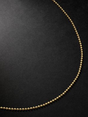 20-inch 14-Karat Gold Ball Chain Necklace 20-inch 14-Karat Gold Ball Chain Necklace
