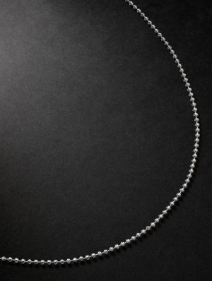 20-inch 14-Karat White Gold Ball Chain Necklace 20-inch 14-Karat White Gold Ball Chain Necklace