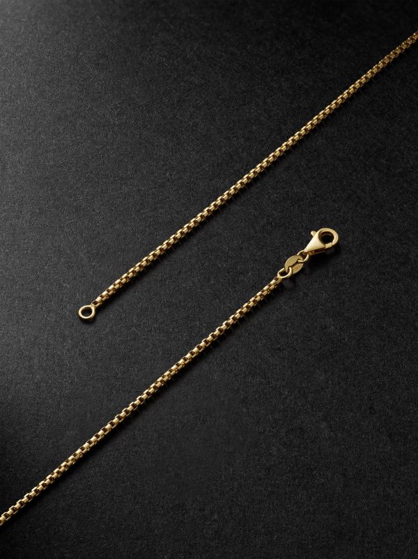 20-inch 14-Karat Gold Box Chain Necklace - BK 20-inch 14-Karat Gold Box Chain Necklace - BK