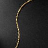 20-inch 14-Karat Gold Box Chain Necklace - CU 20-inch 14-Karat Gold Box Chain Necklace - CU