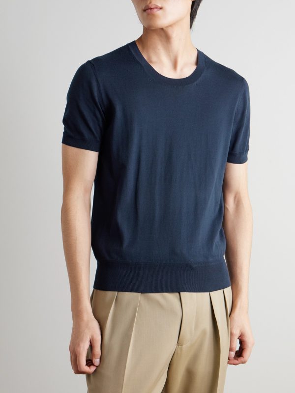 Slim-Fit Cotton T-Shirt - FR