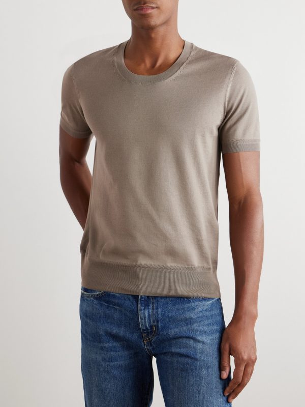 Slim-Fit Cotton T-Shirt - FR Slim-Fit Cotton T-Shirt - FR