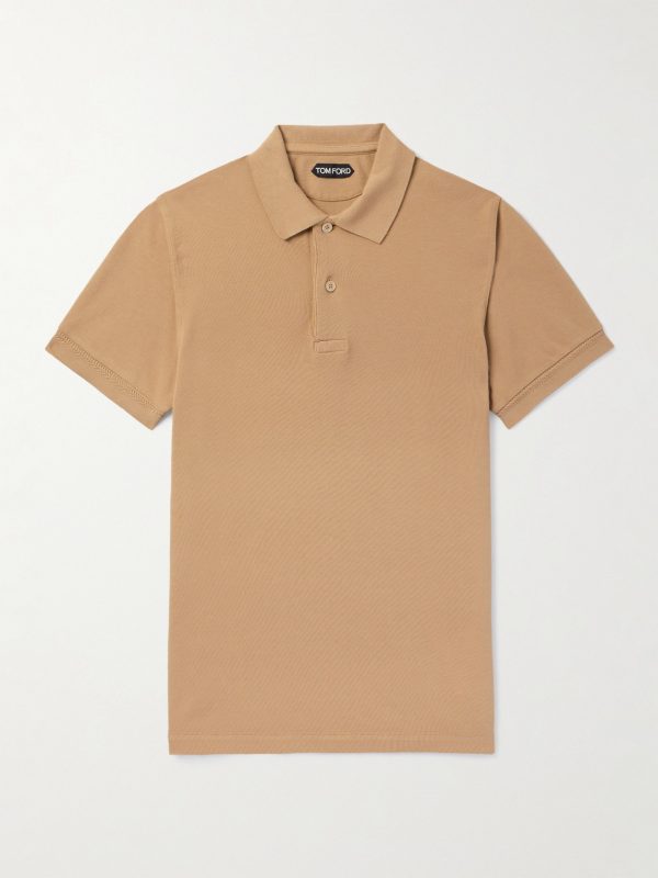 Garment-Dyed Cotton-Piqué Polo Shirt Garment-Dyed Cotton-Piqué Polo Shirt