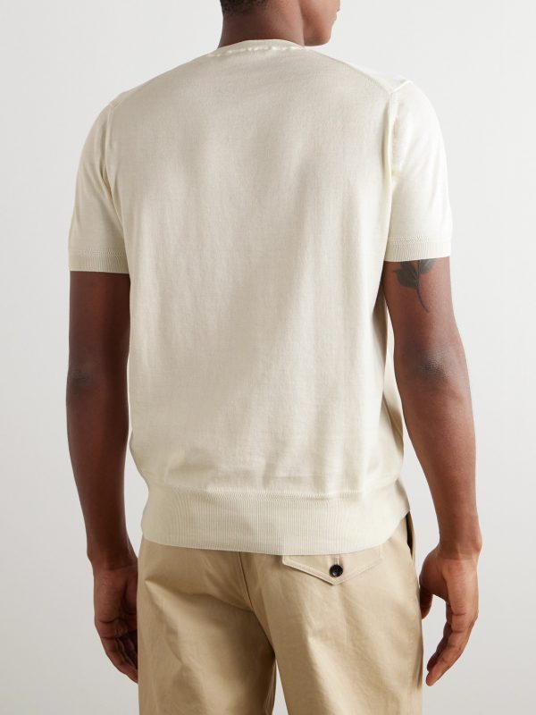 Slim-Fit Cotton T-Shirt - BK Slim-Fit Cotton T-Shirt - BK