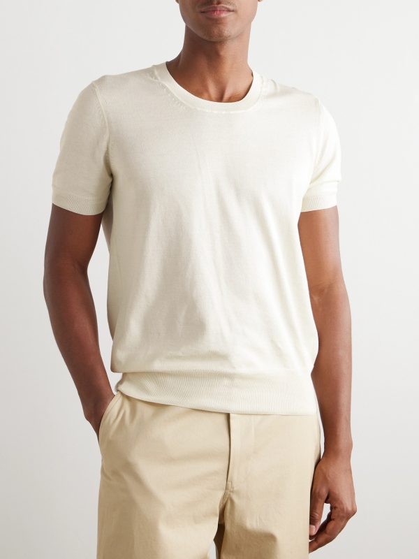 Slim-Fit Cotton T-Shirt - FR Slim-Fit Cotton T-Shirt - FR