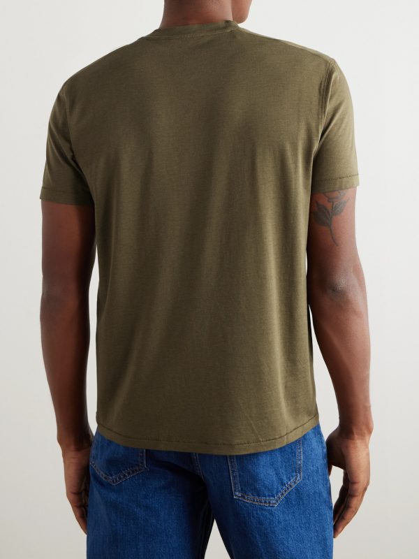 Slim-Fit Lyocell and Cotton-Blend Jersey T-Shirt - BK