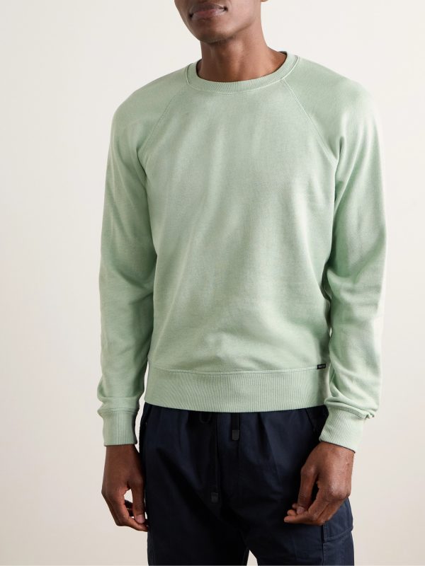 Cotton-Blend Jersey Sweatshirt - FR Cotton-Blend Jersey Sweatshirt - FR