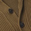 Shawl-Collar Ribbed Silk and Wool-Blend Cardigan - CU Shawl-Collar Ribbed Silk and Wool-Blend Cardigan - CU