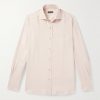 Slim-Fit Cutaway-Collar Twill Shirt Slim-Fit Cutaway-Collar Twill Shirt