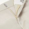 Dyllan Straight-Leg Silk and Linen-Blend Twill Suit Trousers - E1