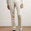 Dyllan Straight-Leg Silk and Linen-Blend Twill Suit Trousers - FR