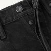 Slim-Fit Distressed Selvedge Jeans - E1