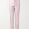 O'Connor Straight-Leg Silk-Twill Suit Trousers O'Connor Straight-Leg Silk-Twill Suit Trousers