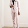 O'Connor Straight-Leg Silk-Twill Suit Trousers - OU O'Connor Straight-Leg Silk-Twill Suit Trousers - OU