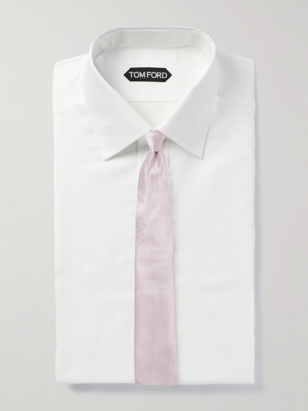 Slim-Fit Cutaway-Collar Cotton Oxford Shirt - E1