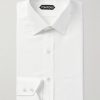 Slim-Fit Cutaway-Collar Cotton Oxford Shirt
