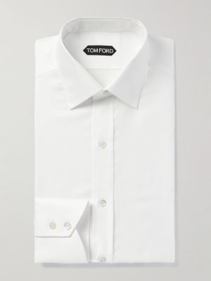 Slim-Fit Cutaway-Collar Cotton Oxford Shirt Slim-Fit Cutaway-Collar Cotton Oxford Shirt