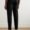 Straight-Leg Pleated Cotton-Gabardine Trousers - BK Straight-Leg Pleated Cotton-Gabardine Trousers - BK