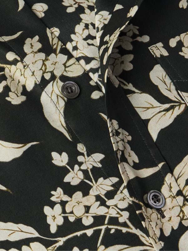 Keith Button-Down Collar Floral-Print Lyocell-Twill Shirt - CU Keith Button-Down Collar Floral-Print Lyocell-Twill Shirt - CU