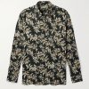 Keith Button-Down Collar Floral-Print Lyocell-Twill Shirt Keith Button-Down Collar Floral-Print Lyocell-Twill Shirt