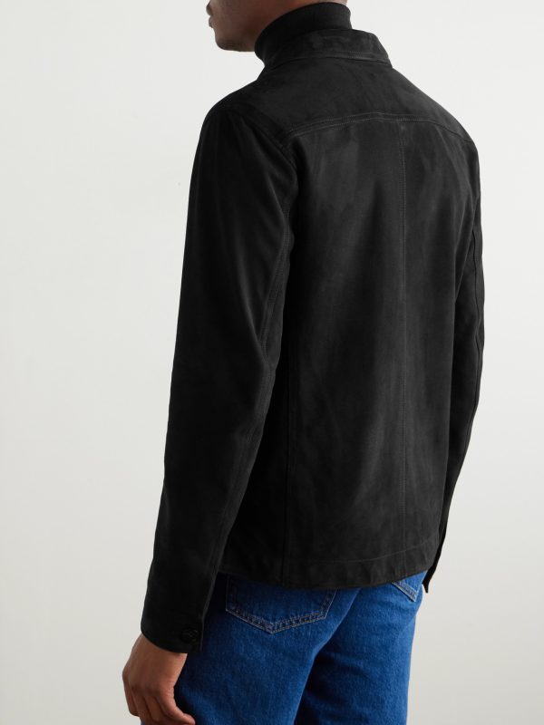 Suede Jacket - BK Suede Jacket - BK